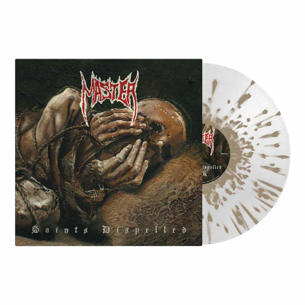 MASTER - Saints Dispelled · CLEAR/GOLD SPLATTER LP