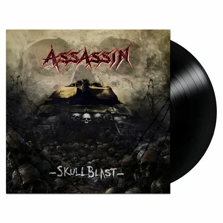 ASSASSIN - Skullblast EP · BLACK LP (Thrash Metal Vinyl)