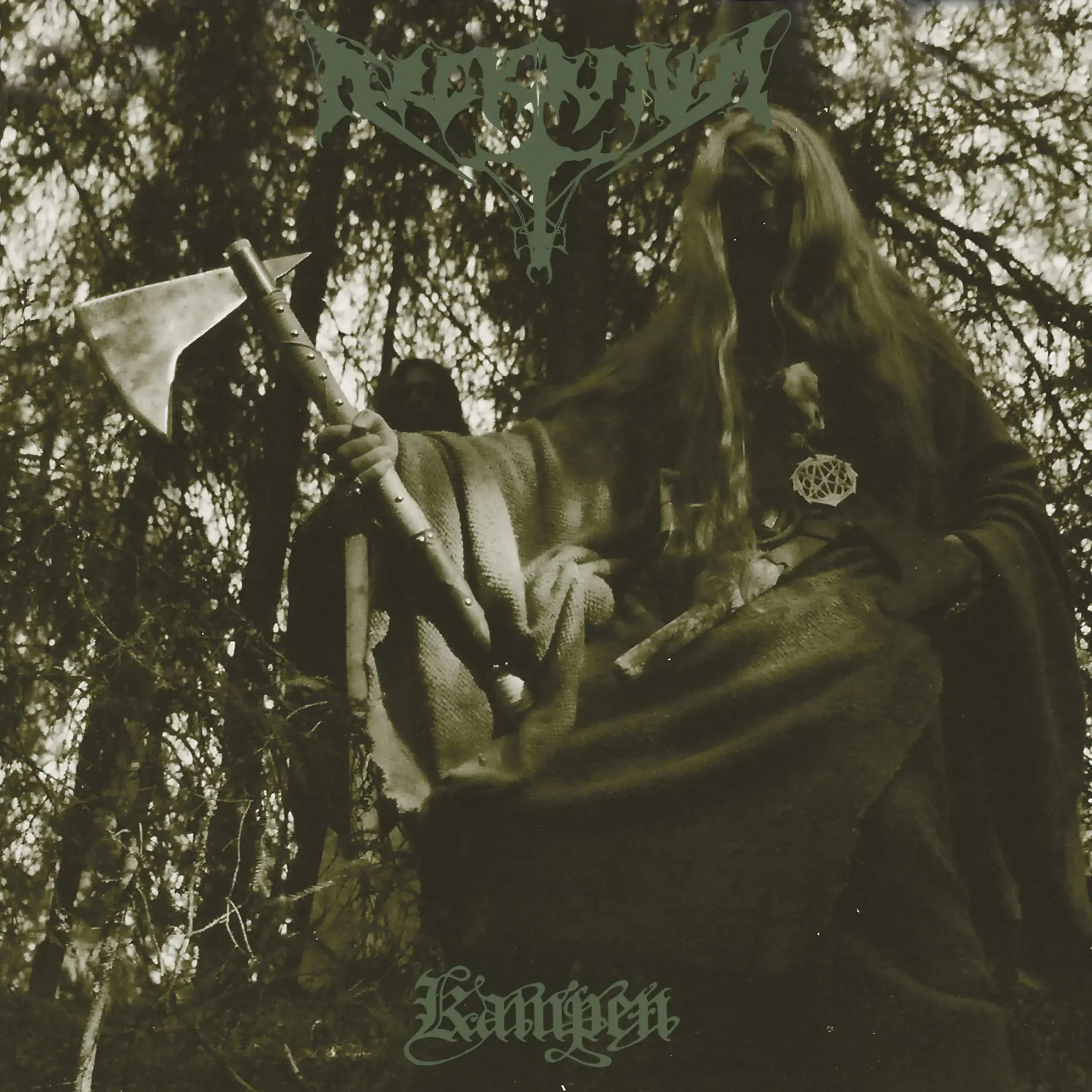 ARCKANUM - Kampen · GREEN/BLACK MARBLED 2LP (Black Metal Vinyl) · Picture 1