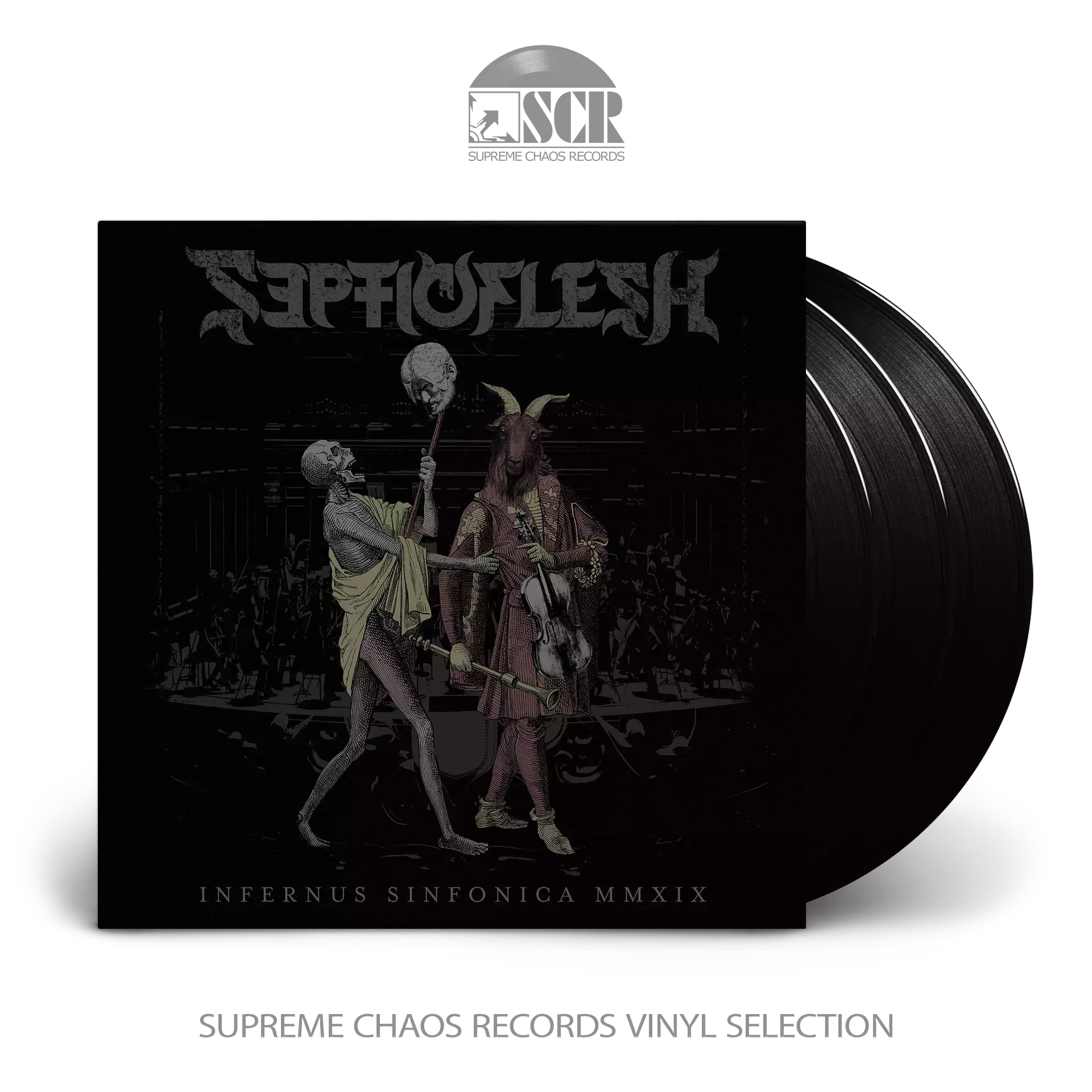 SEPTICFLESH - Infernus Sinfonica MMXIX [BLACK 3LP+DVD BOXLP]