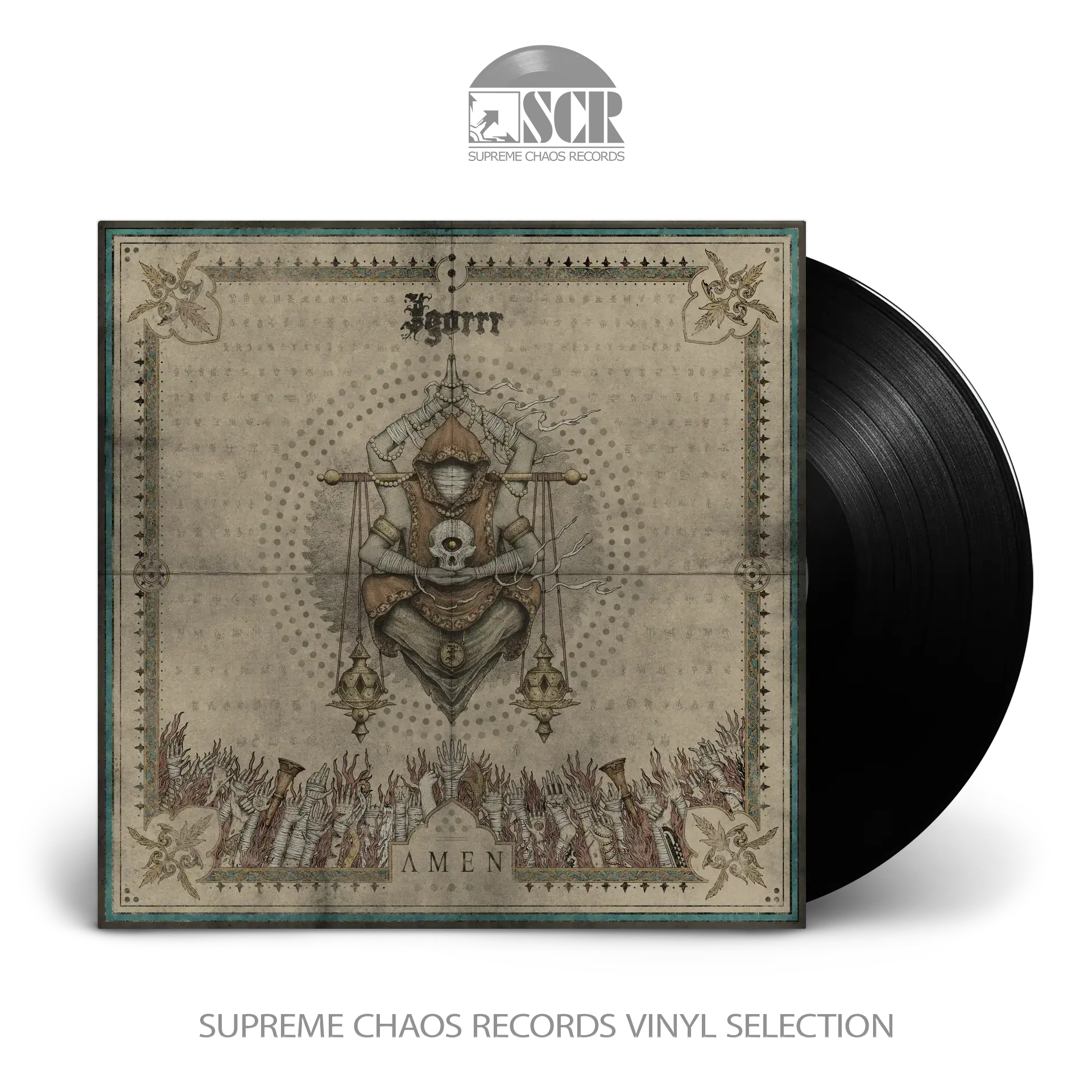 IGORRR · Amen | BLACK LP (Experimental Metal Vinyl)