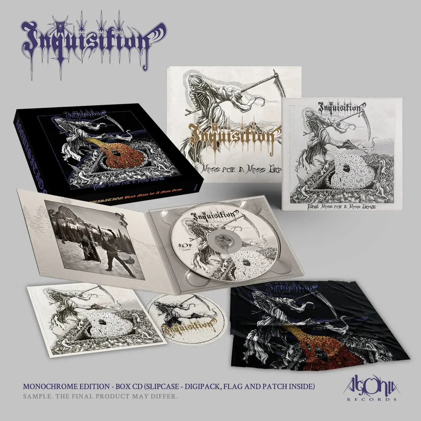 INQUISITION - Black Mass For A Mass Grave · CD BOXSET (Black Metal CDs)