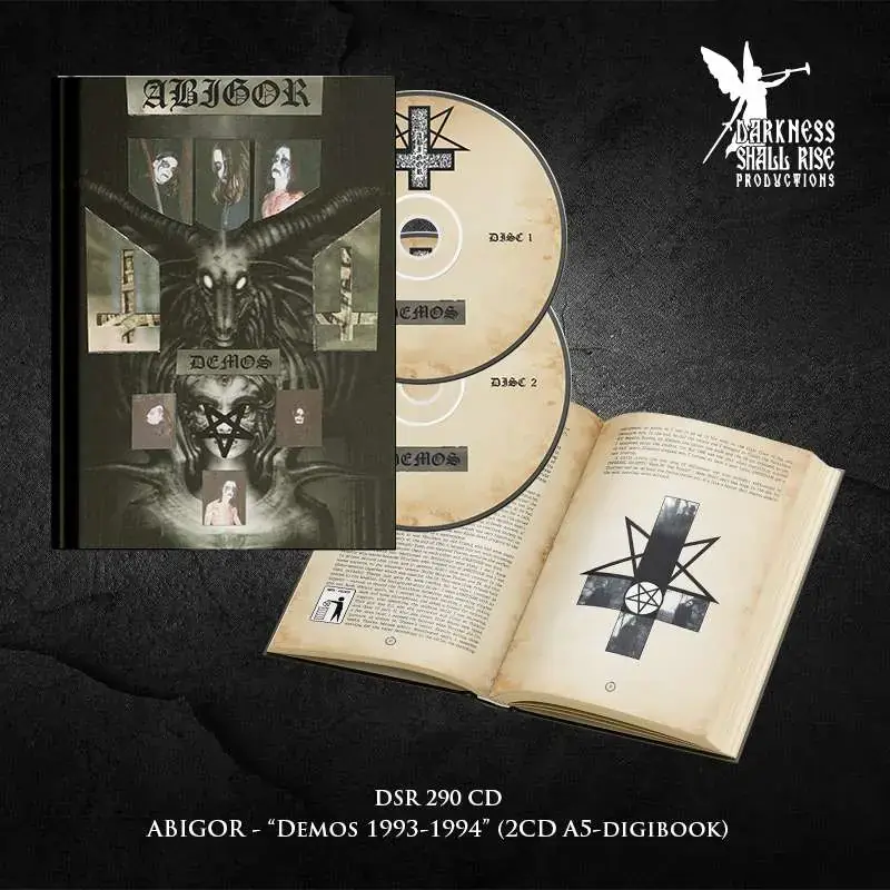 ABIGOR - Demos 1993-1994 · DIGIBOOK 2CD ABIGOR - Demos 1993-1994 · DIGIBOOK 2CD (Black Metal CDs)