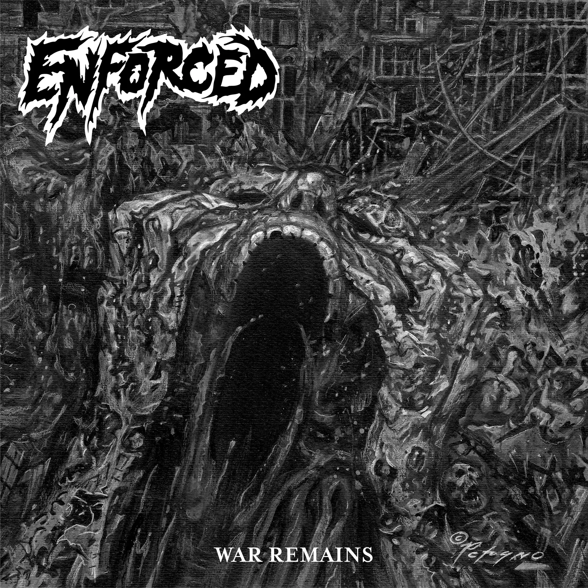 ENFORCED · War Remains | BLACK LP · Picture 1 ENFORCED · War Remains | BLACK LP (Thrash Metal Vinyl) · Picture 1