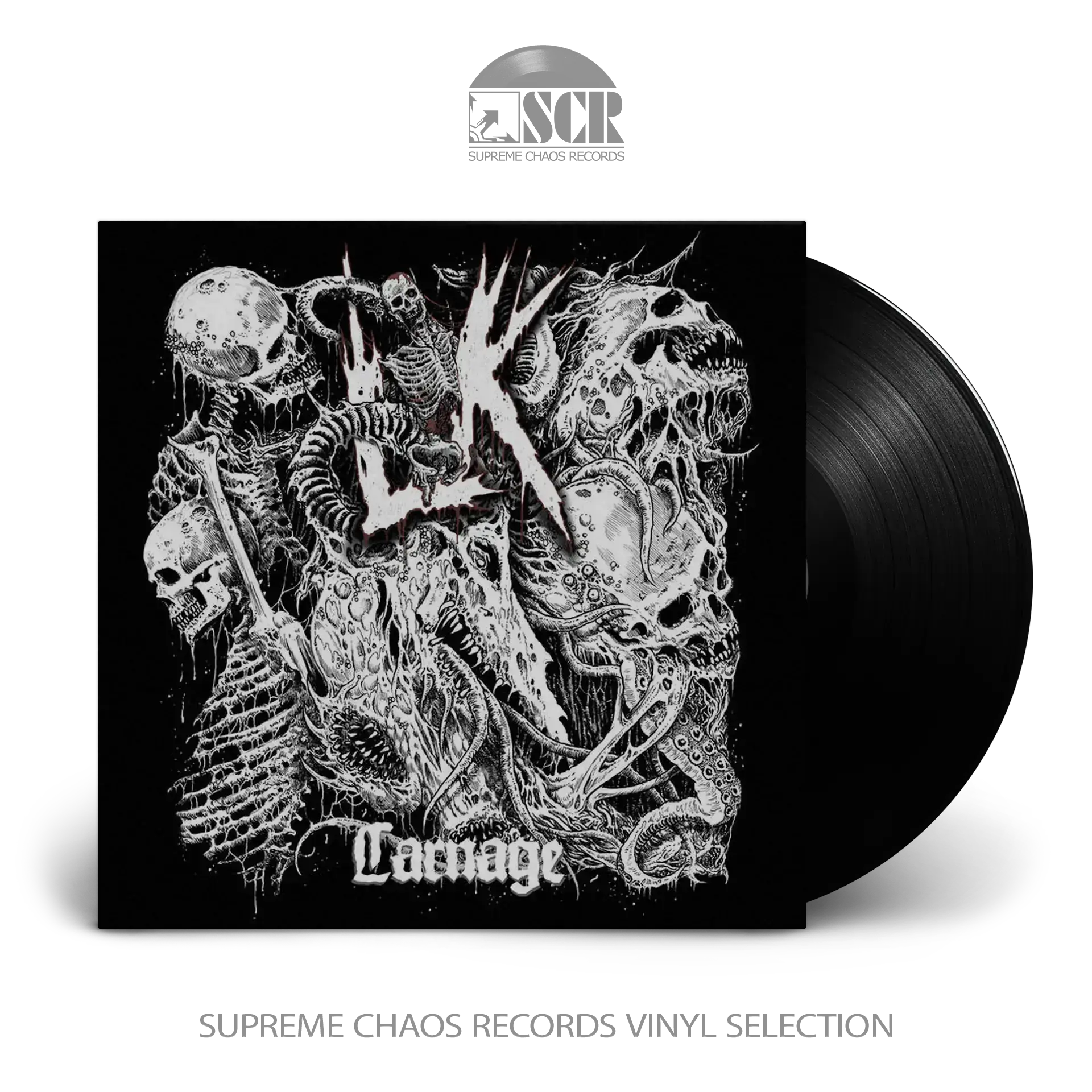LIK · Carnage | BLACK LP LIK · Carnage | BLACK LP (Death Metal Vinyl)