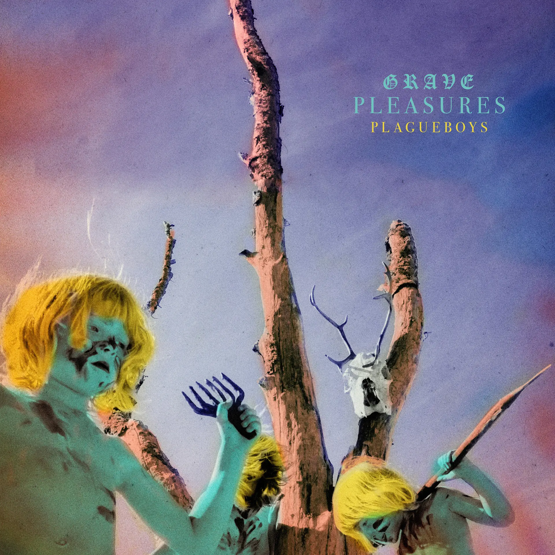 GRAVE PLEASURES - Plagueboys · BLUE LP · Picture 1 GRAVE PLEASURES - Plagueboys · BLUE LP (Hardrock Vinyl) · Picture 1