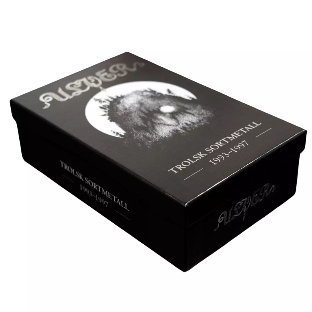 ULVER - Trolsk Sortmetall 1993-1997 · 5 TAPE BOXSET ULVER - Trolsk Sortmetall 1993-1997 · 5 TAPE BOXSET (Black Metal Tapes)