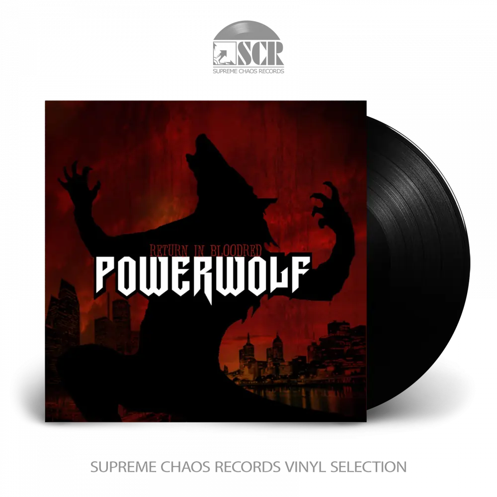 POWERWOLF - Return In Bloodred · BLACK LP