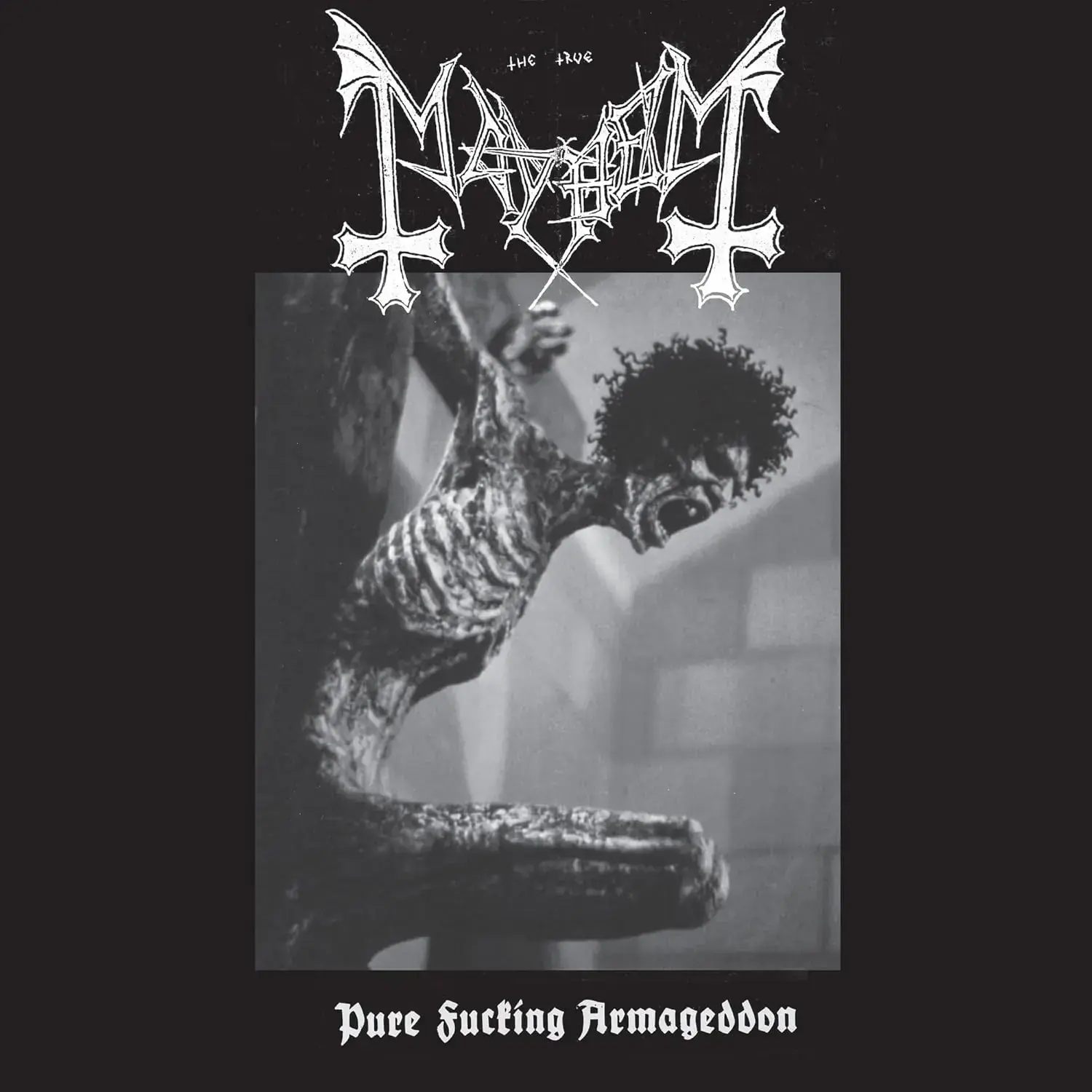 MAYHEM - PFA Demo · WHITE LP (Black Metal Vinyl) · Picture 1