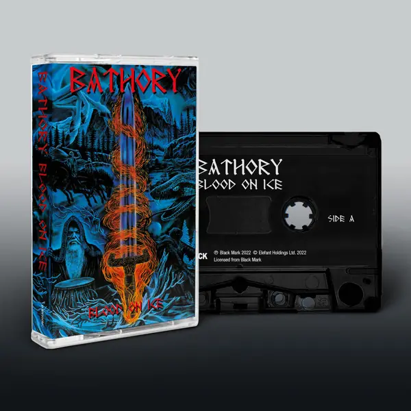 BATHORY · Blood On Ice | BLACK TAPE BATHORY · Blood On Ice | BLACK TAPE (Black Metal Tapes)
