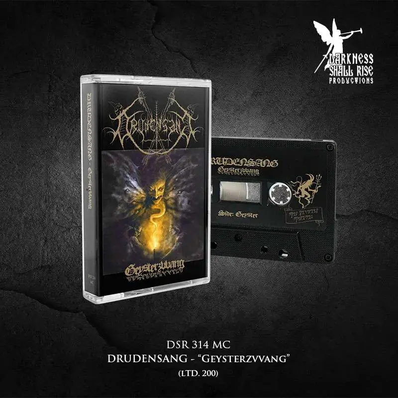 DRUDENSANG - Geysterzvvang · BLACK TAPE (Black Metal Tapes)