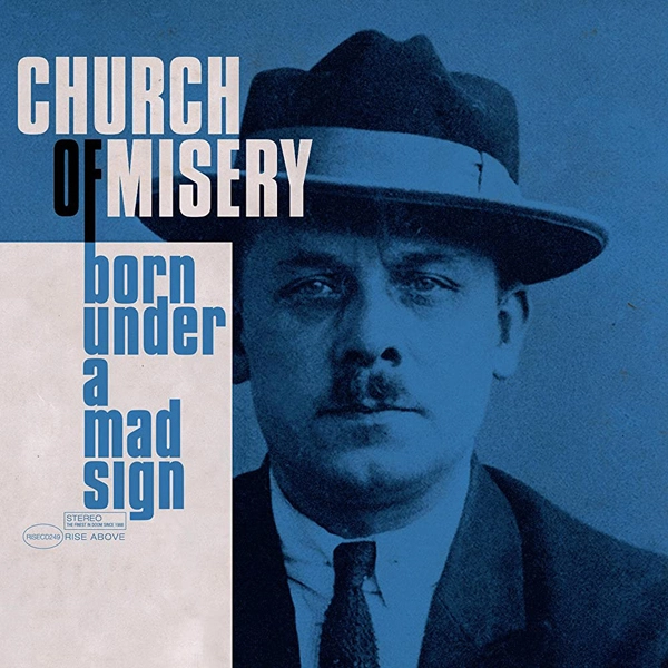 CHURCH OF MISERY · Born Under A Mad Sign | BLACK LP (Doom Metal Vinyl) · Picture 1