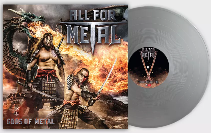 ALL FOR METAL - Gods Of Metal [SILVER LP]