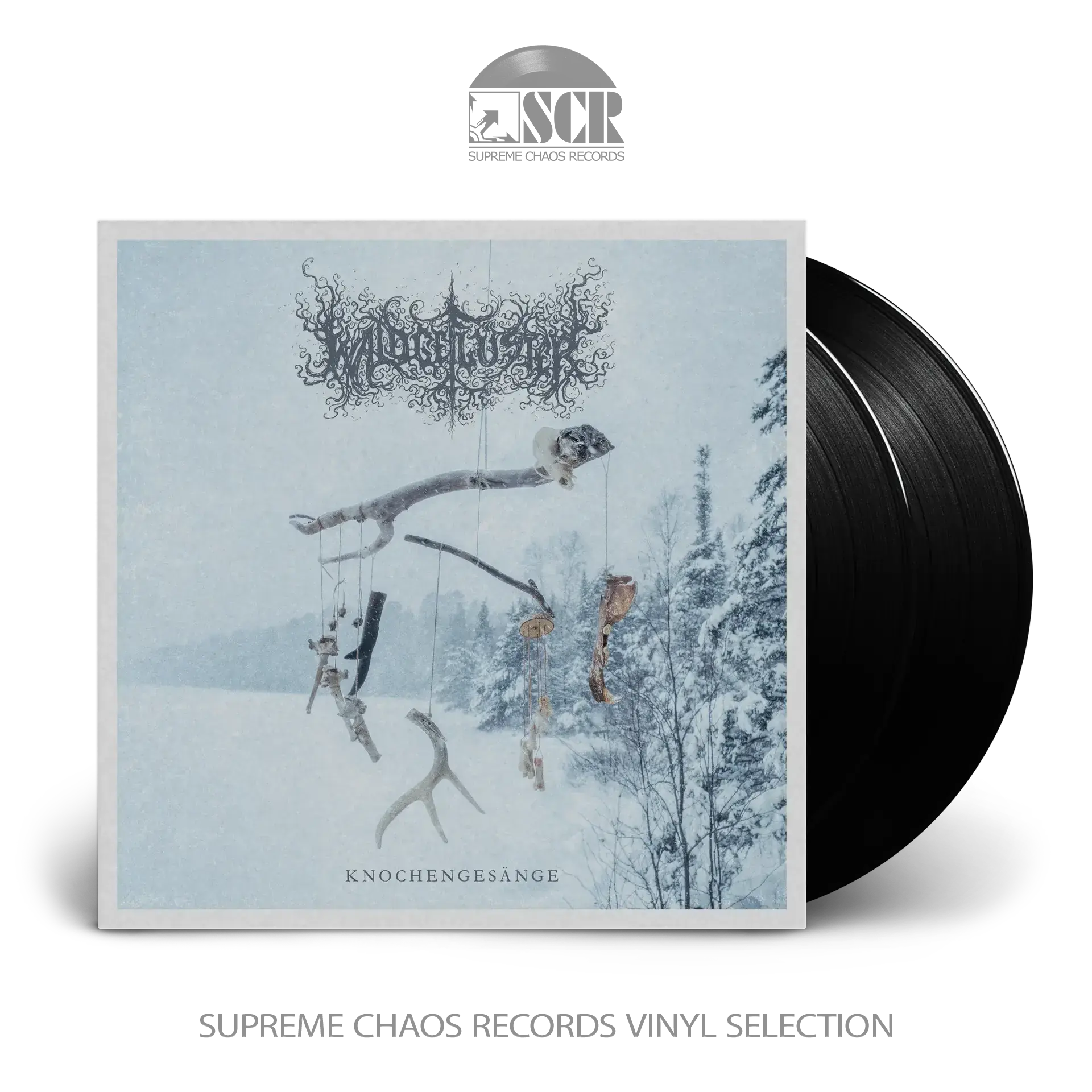 WALDGEFLÜSTER · Knochengesänge | BLACK 2LP WALDGEFLÜSTER · Knochengesänge | BLACK 2LP (Black Metal Vinyl)