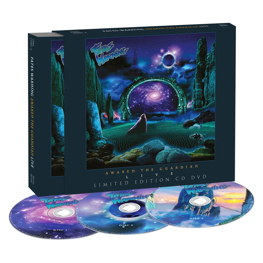 FATES WARNING - Awaken The Guardian Live · 2CD+DVD MEDIABOOK