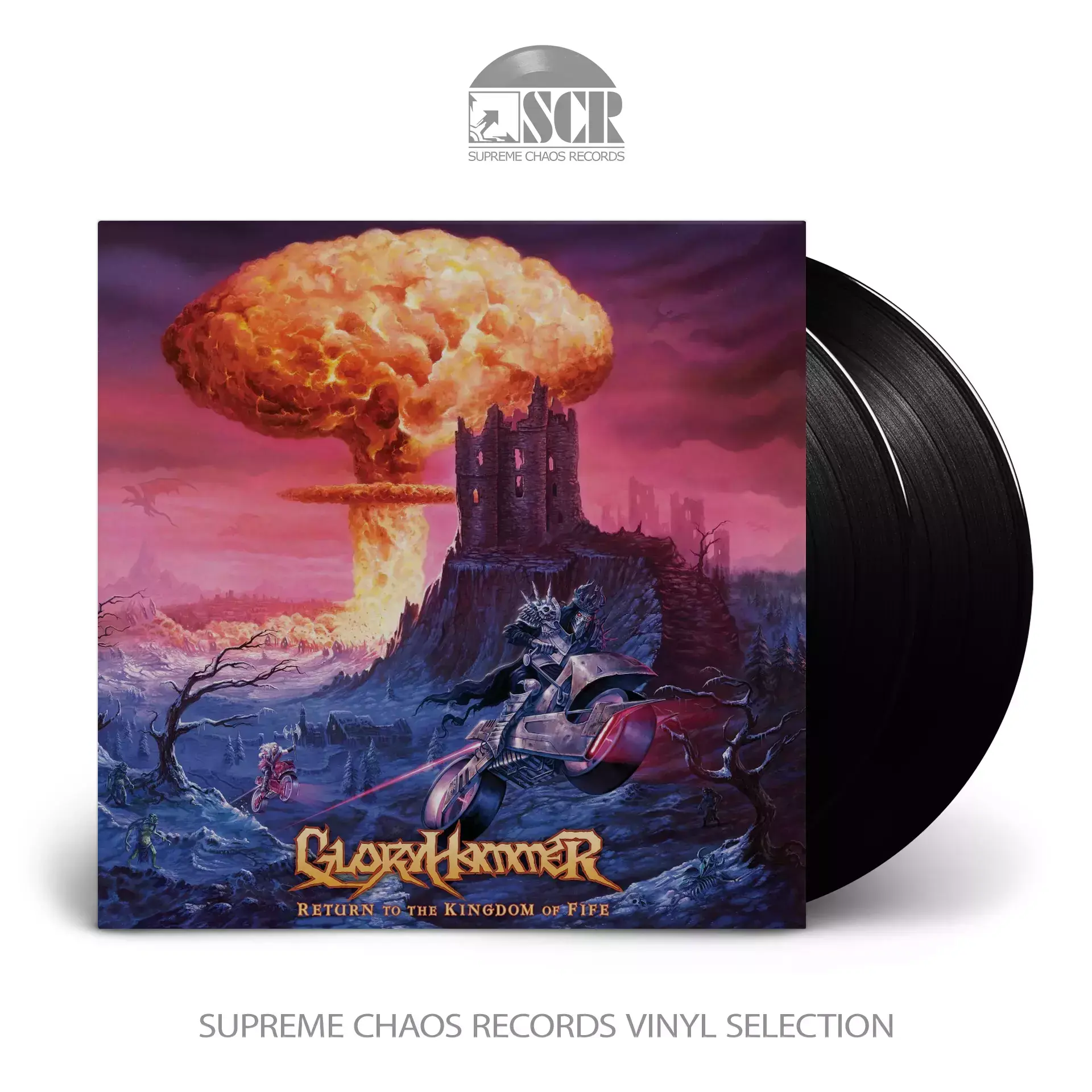 GLORYHAMMER - Return To The Kingdom Of Fife · BLACK 2LP (Power Metal Vinyl)