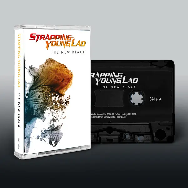 STRAPPING YOUNG LAD - The New Black · SMOKE TAPE CASS (Heavy Metal Tapes)
