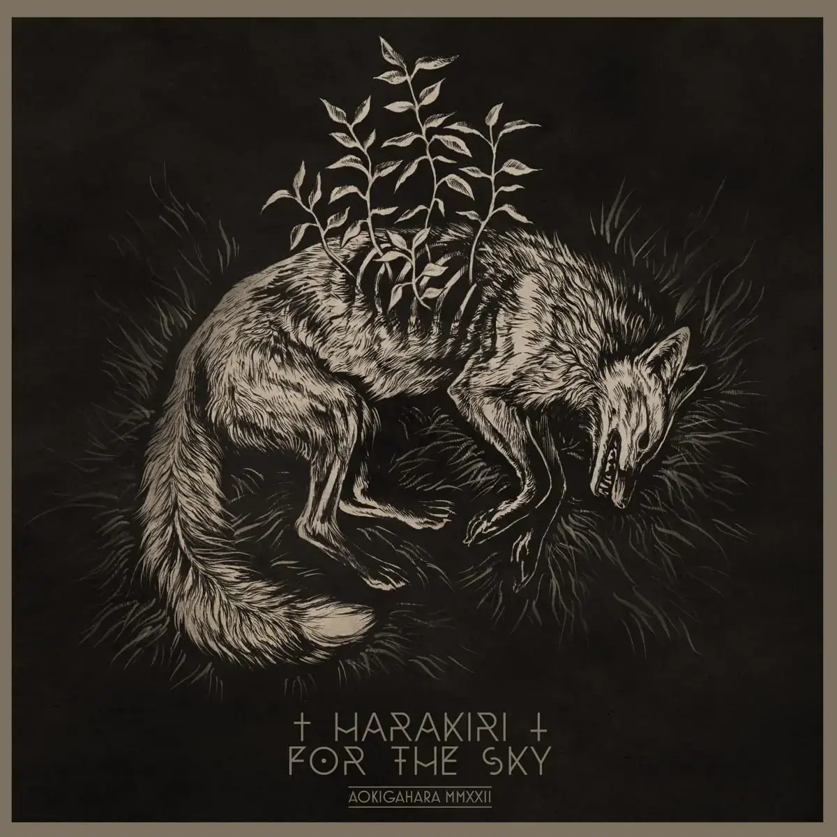 HARAKIRI FOR THE SKY - Aokigahara MMXXII · BLACK 2LP (Black Metal Vinyl) · Picture 1