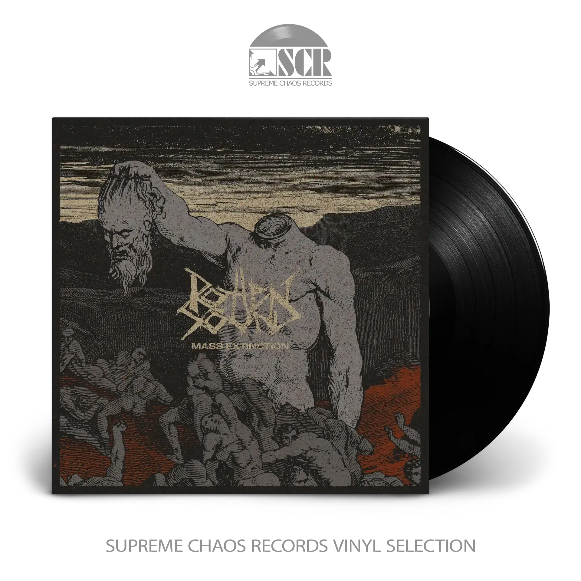 ROTTEN SOUND - Mass Extinction · BLACK LP (Grindcore Vinyl)