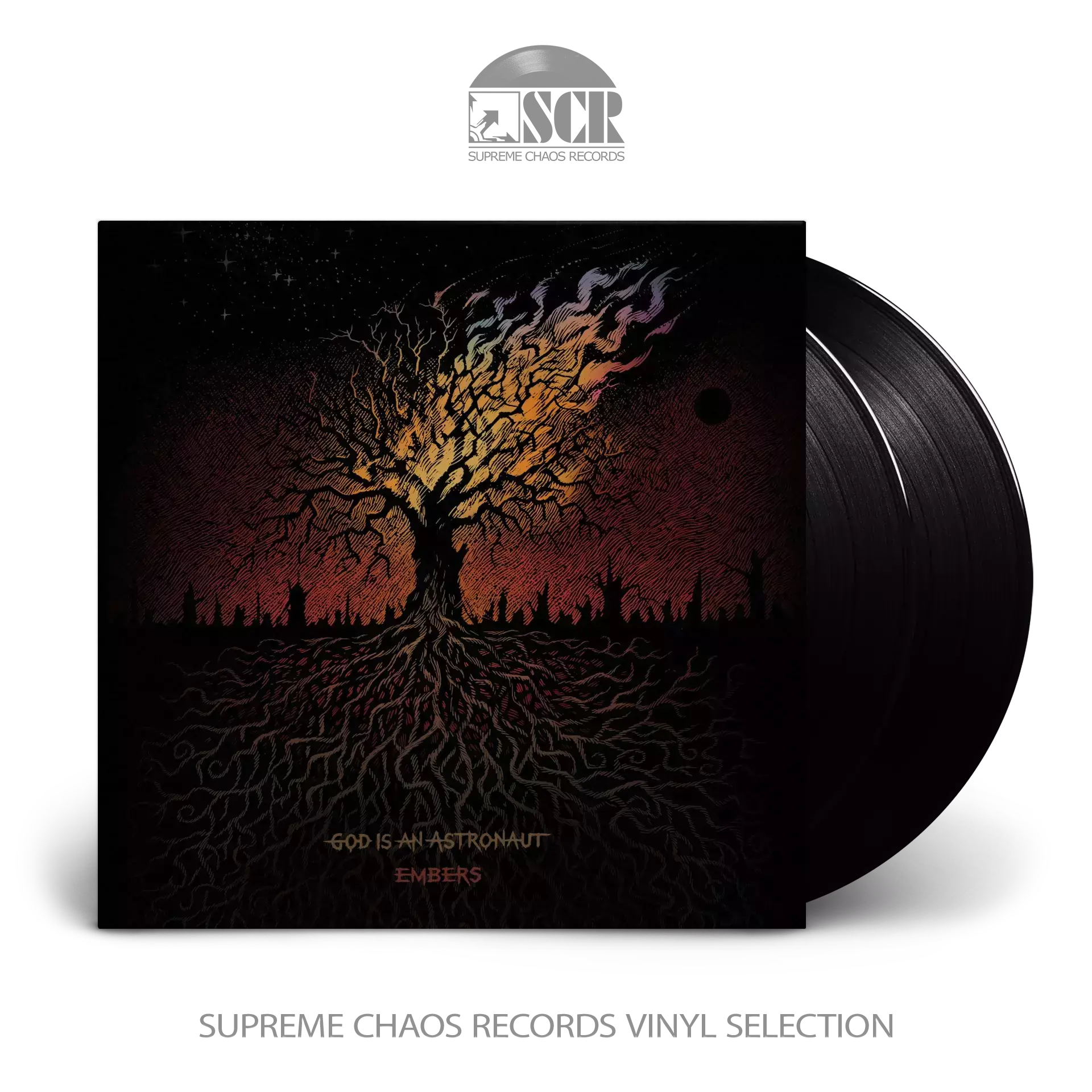 GOD IS AN ASTRONAUT · Embers | BLACK 2LP (Post Rock Vinyl)