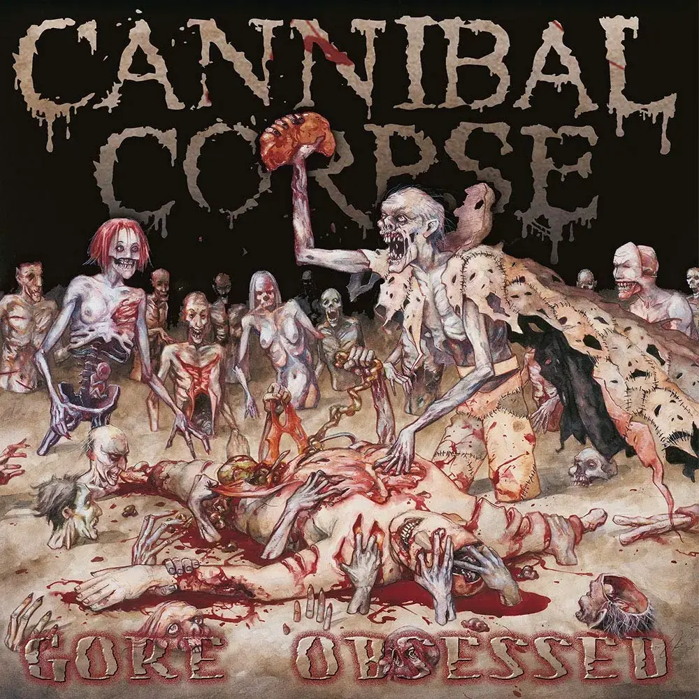 CANNIBAL CORPSE - Gore Obsessed · WHITE LP · Picture 1 CANNIBAL CORPSE - Gore Obsessed · WHITE LP (Death Metal Vinyl) · Picture 1