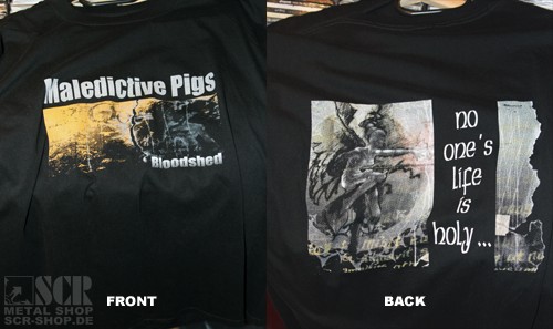 MALEDICTIVE PIGS - Bloodshed [TS-XL]