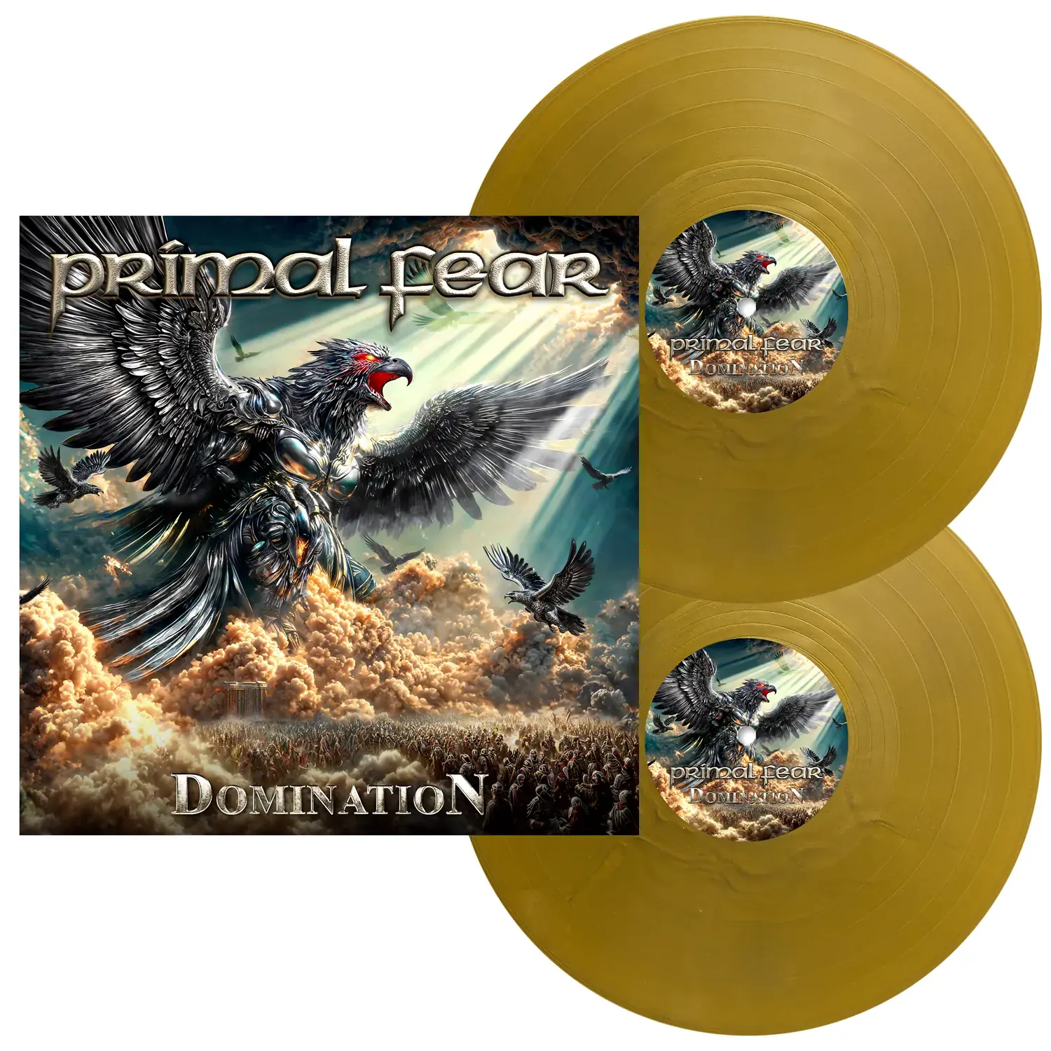 PRIMAL FEAR - Domination · GOLD 2LP PRIMAL FEAR - Domination · GOLD 2LP (Heavy Metal/Power Metal Vinyl)