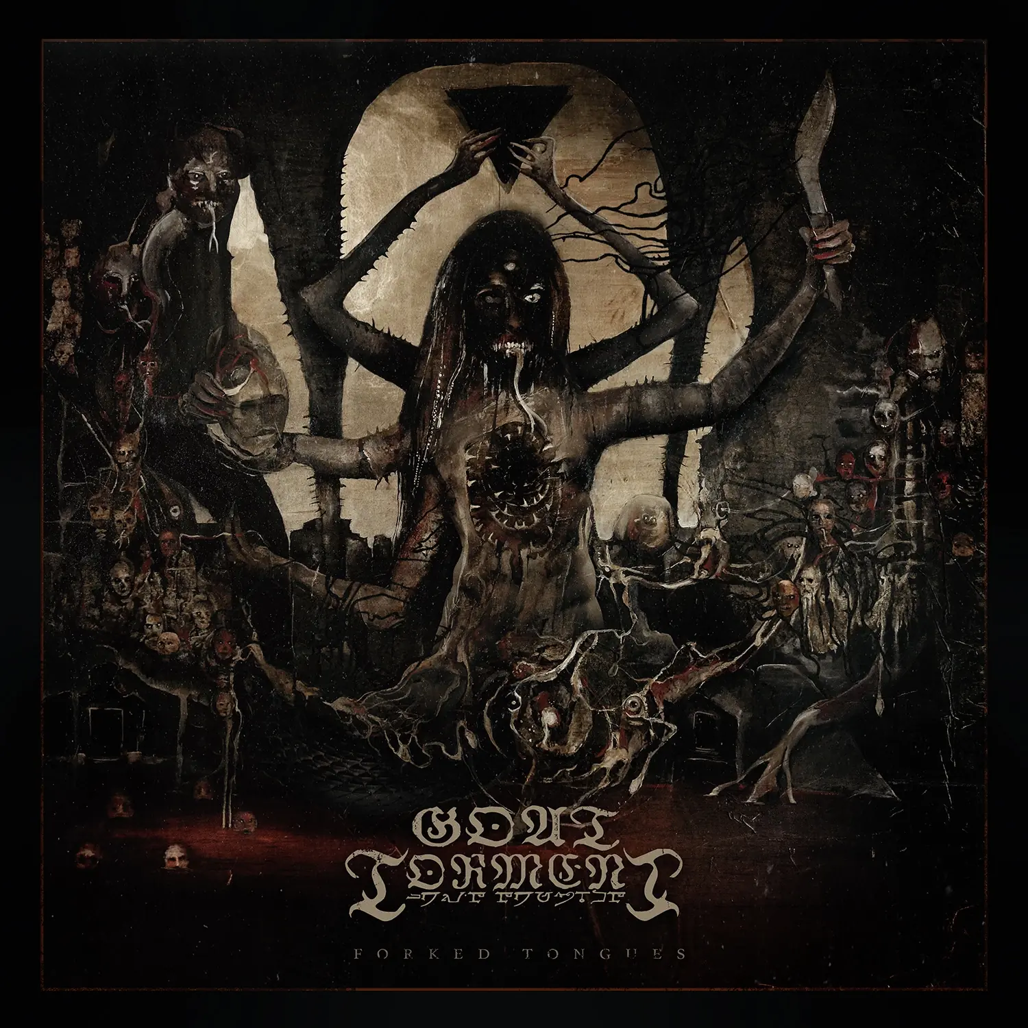 GOAT TORMENT - Forked Tongues · BLACK LP 1