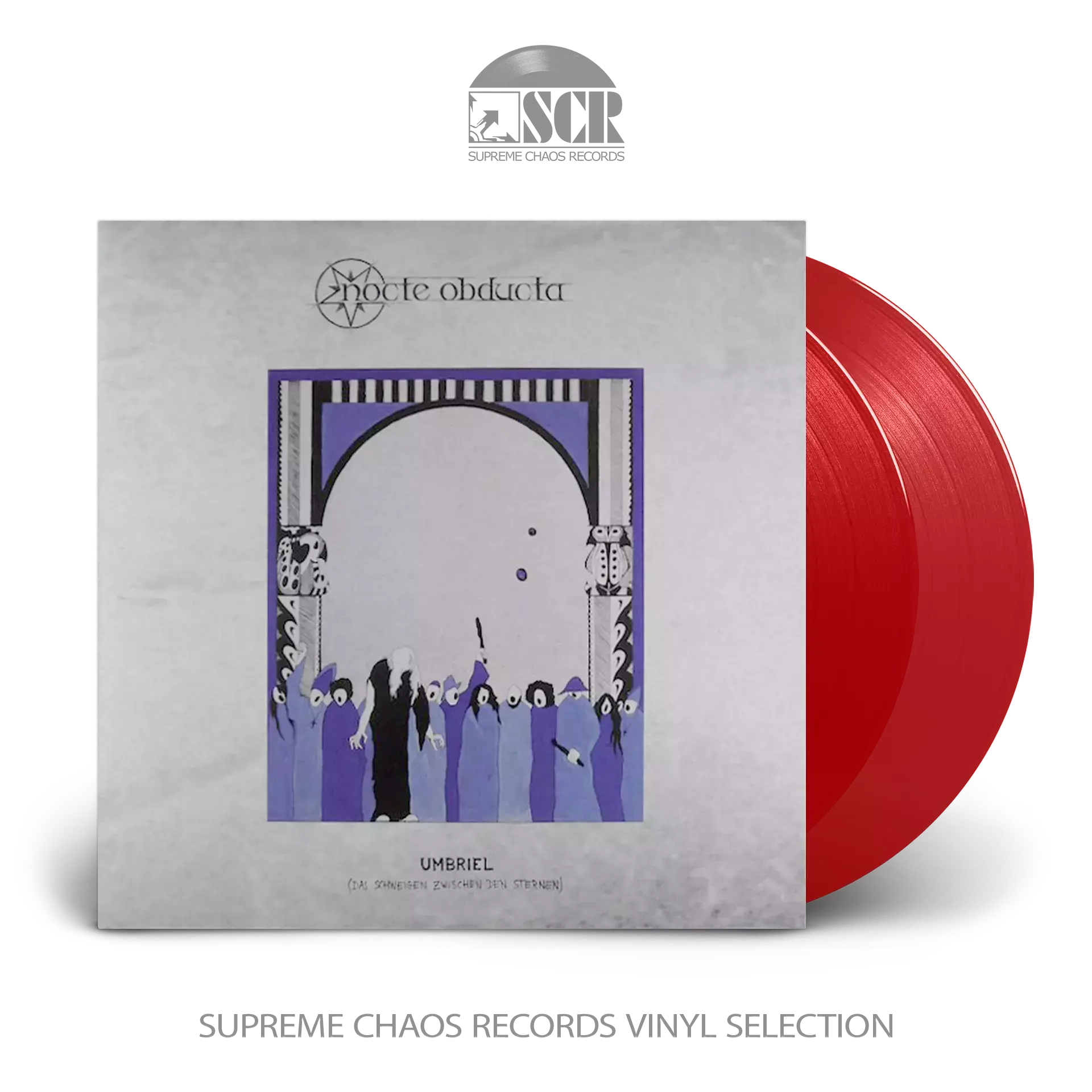 NOCTE OBDUCTA · Umbriel (Das Schweigen zwischen den Sternen) | RED 2LP (Progressive Metal/Black Metal Vinyl)