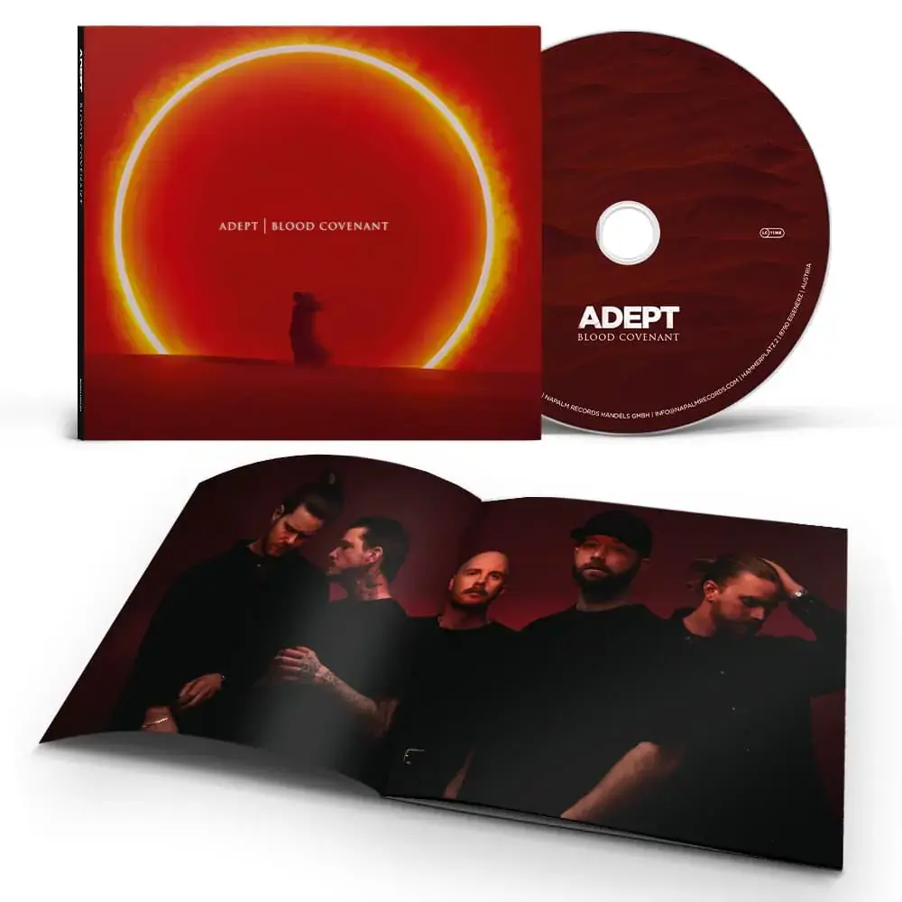ADEPT · Blood Covenant | DIGIPAK CD · Picture 2 ADEPT · Blood Covenant | DIGIPAK CD (Metalcore CDs) · Picture 2