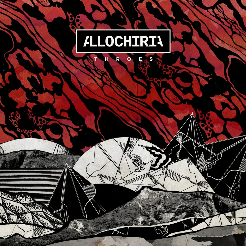 ALLOCHIRIA · Throes | BLACK LP (Post Rock/Sludge Metal Vinyl) · Picture 1