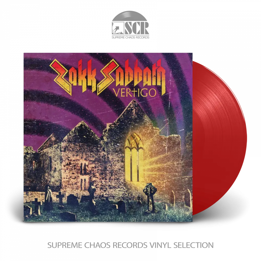 ZAKK SABBATH - Vertigo · TRANSPARENT RED LP