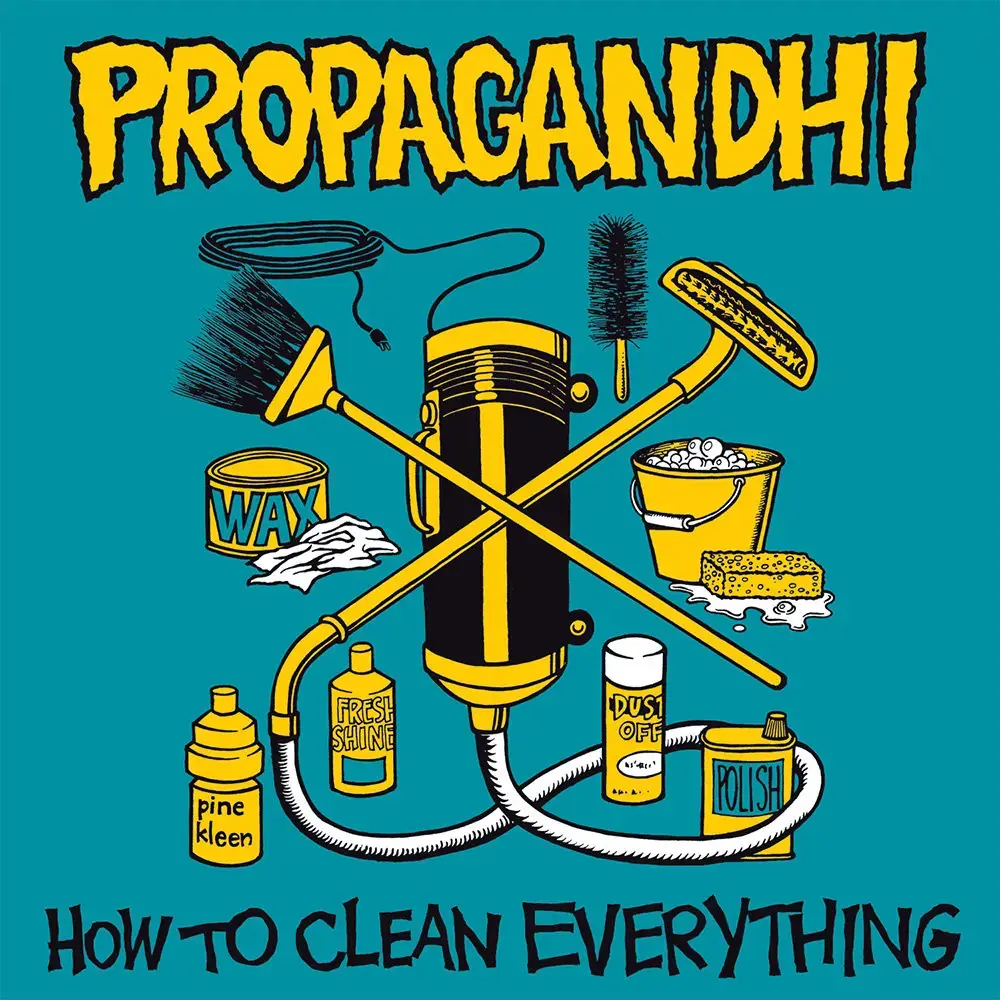 PROPAGANDHI · How To Clean Everything | YELLOW LP (Punk Rock Vinyl) · Picture 1