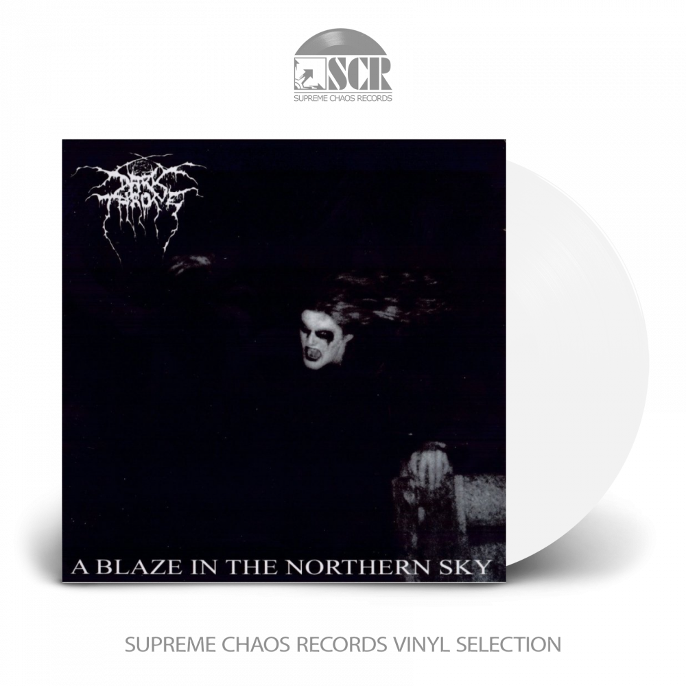 DARKTHRONE - A Blaze In The Northern Sky · WHITE LP DARKTHRONE - A Blaze In The Northern Sky · WHITE LP (Black Metal Vinyl)