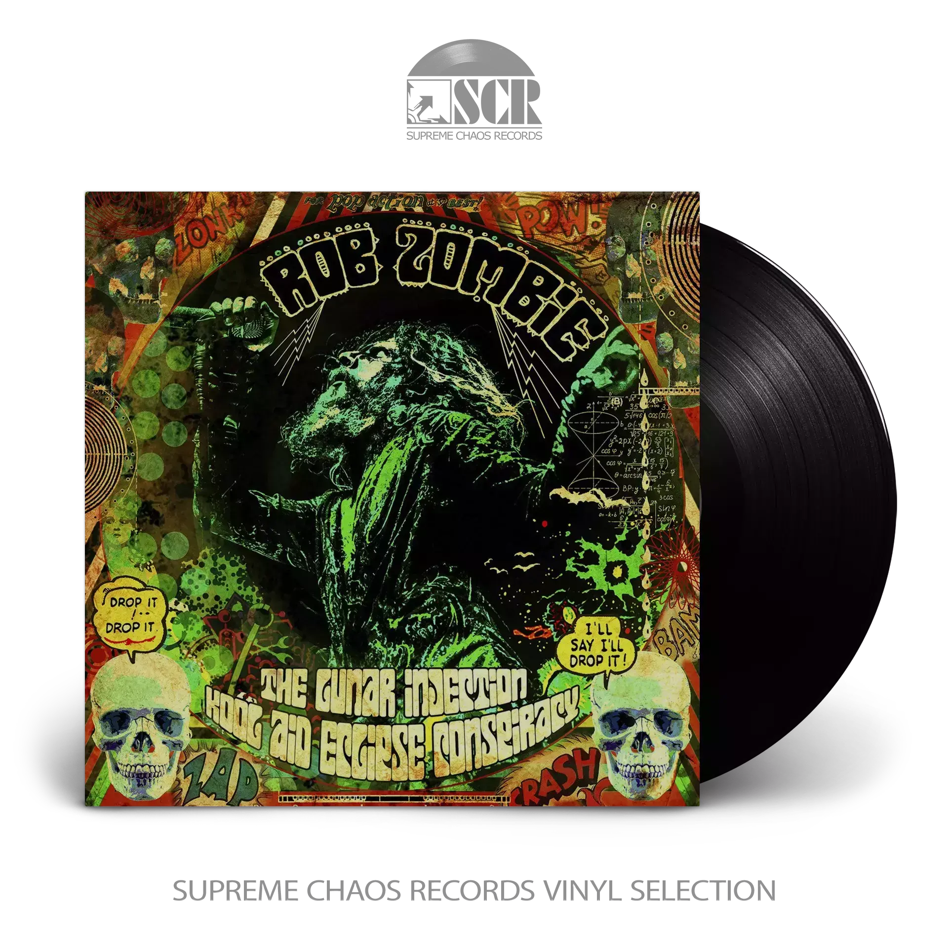 ROB ZOMBIE - The lunar injection kool aid eclipse conspiracy [BLACK] · LP