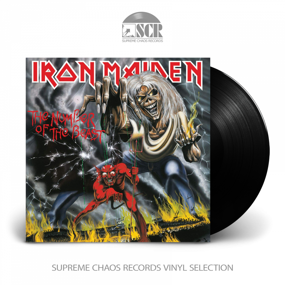 IRON MAIDEN - The Number Of The Beast · BLACK LP IRON MAIDEN - The Number Of The Beast · BLACK LP (Heavy Metal Vinyl)