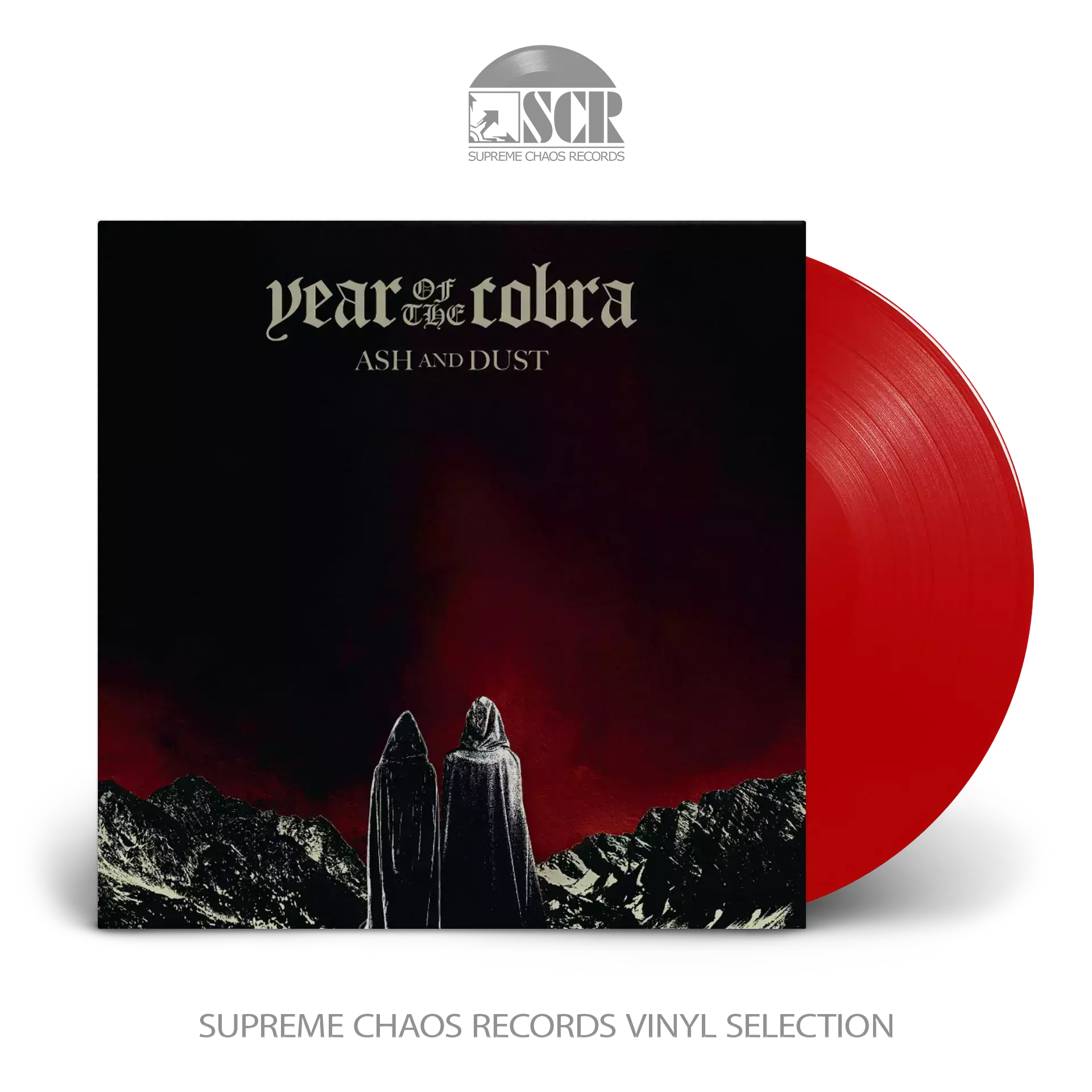 YEAR OF THE COBRA · Ash And Dust | RED LP (Doom Metal Vinyl)