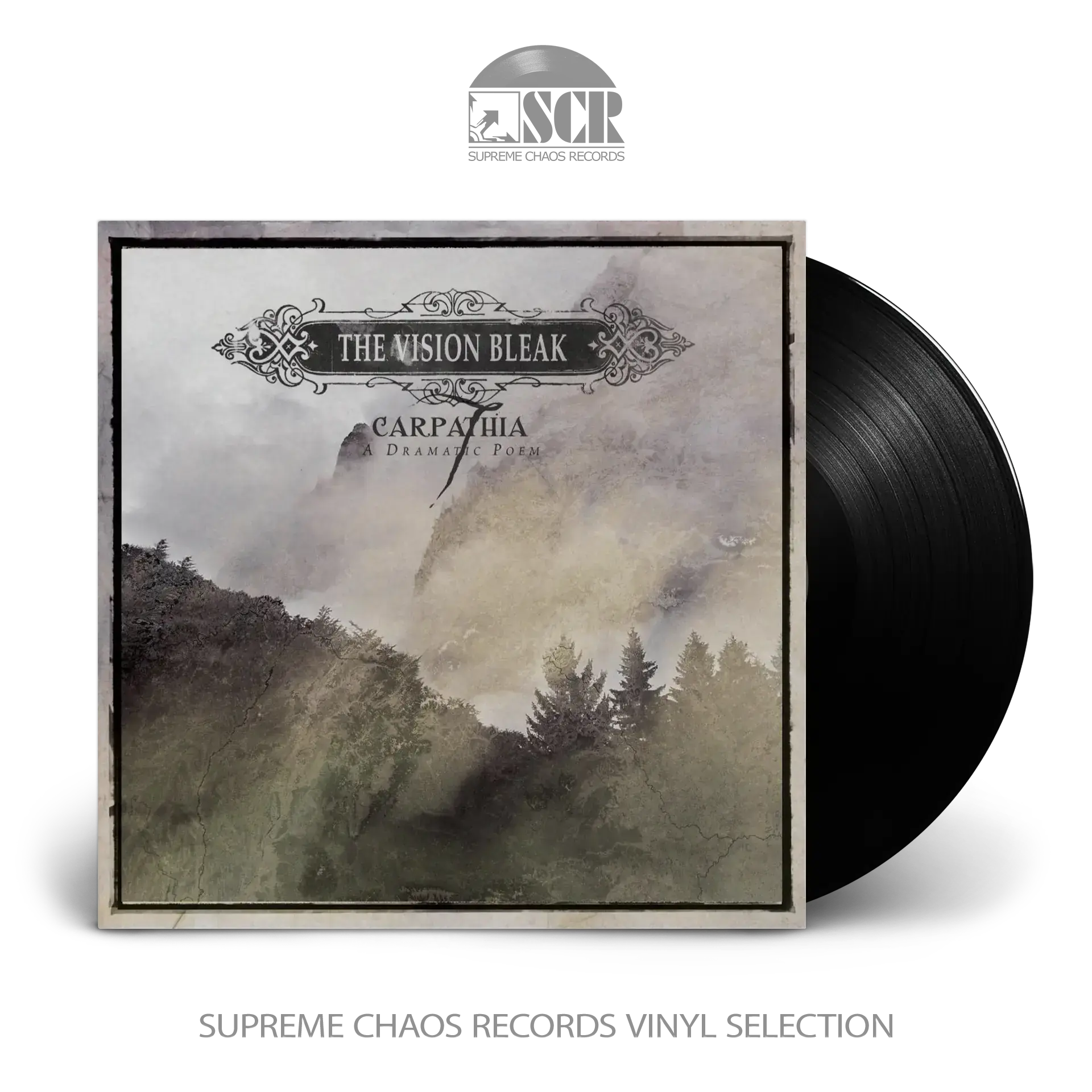 THE VISION BLEAK · Carpathia | BLACK LP (Gothic Metal/Heavy Metal/Horror Metal Vinyl)