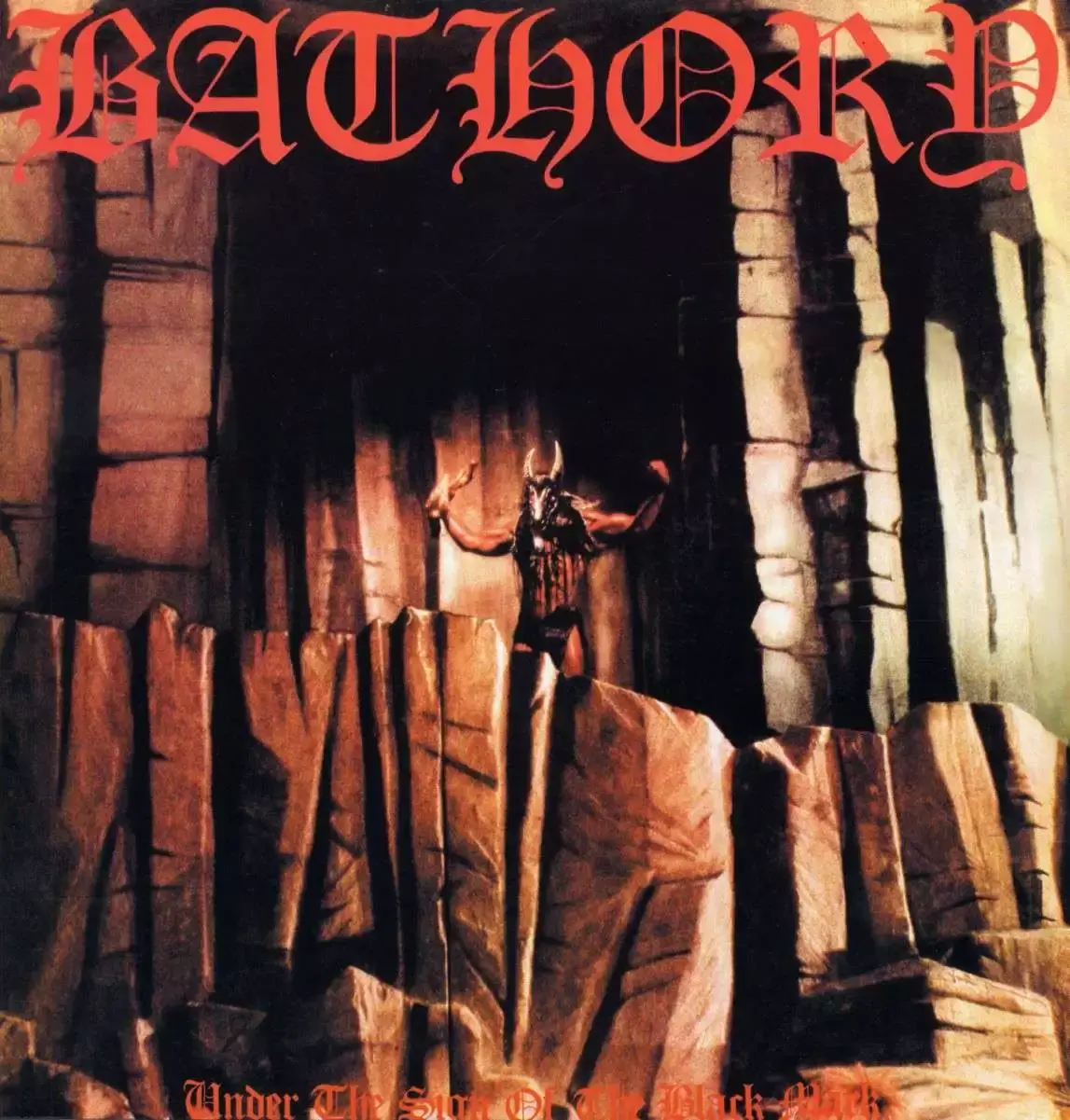 BATHORY · Under The Sign Of The Black Mark | BLACK LP · Picture 1 BATHORY · Under The Sign Of The Black Mark | BLACK LP (Black Metal Vinyl) · Picture 1