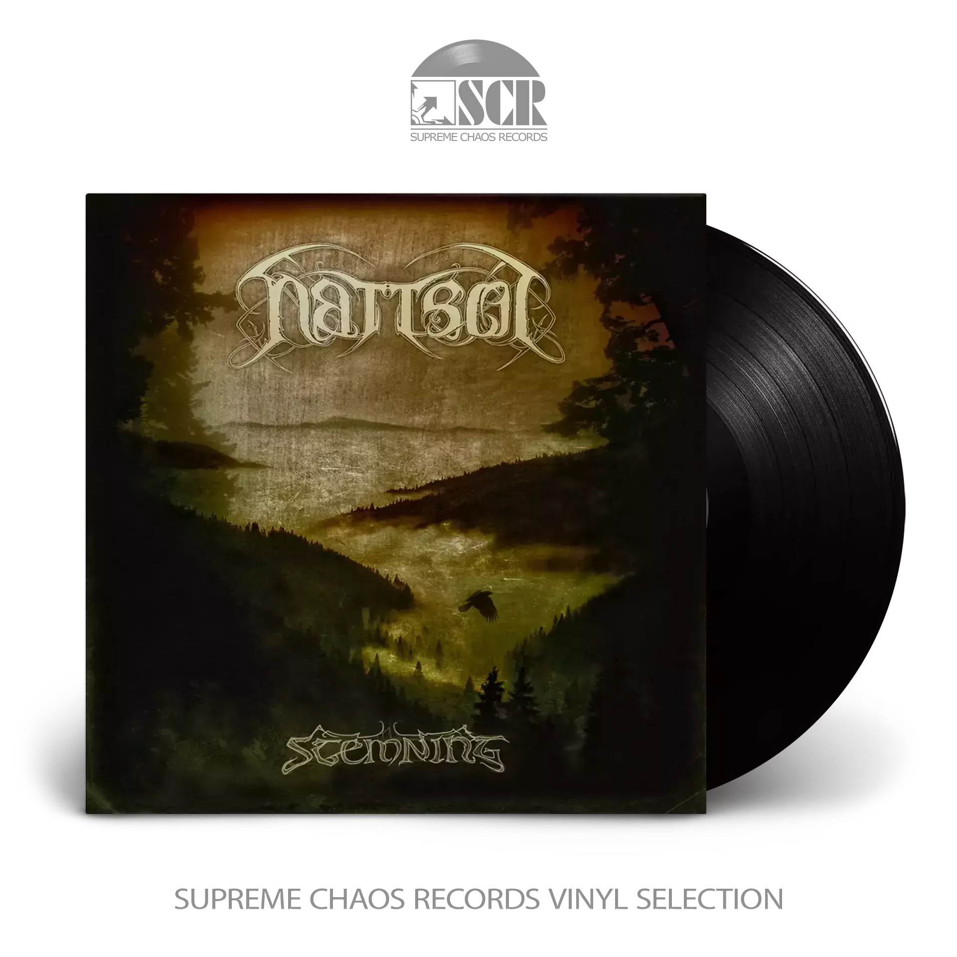 NATTSOL · Stemning | BLACK LP (Black Metal Vinyl)