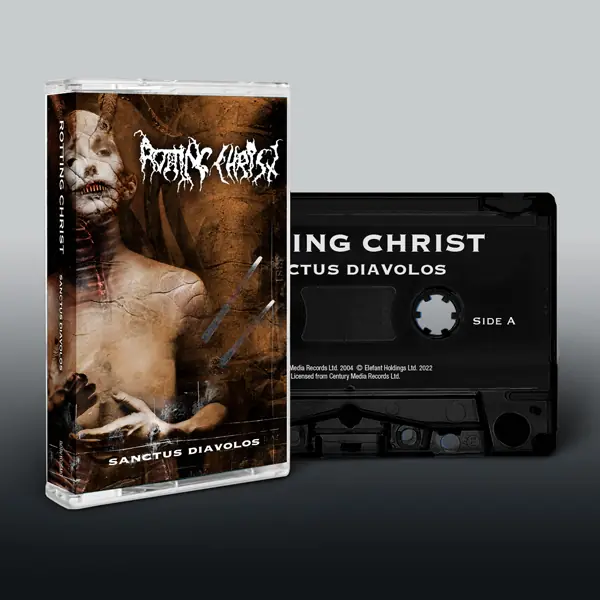 ROTTING CHRIST · Sanctus Diavolos | BLACK TAPE ROTTING CHRIST · Sanctus Diavolos | BLACK TAPE (Black Metal Tapes)