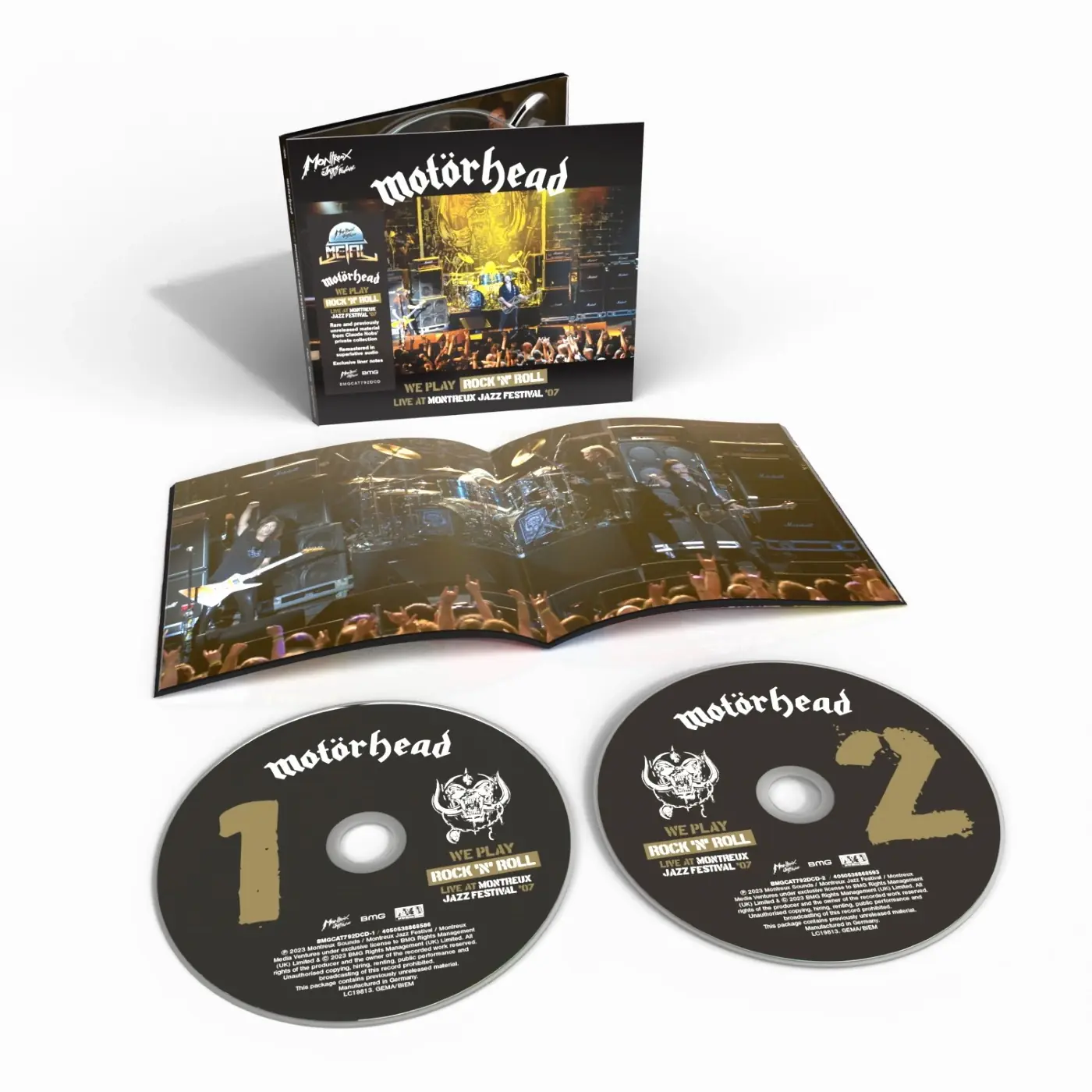 MOTÖRHEAD - Live At Montreux Jazz Festival ‘07 · DCD (Heavy Metal CDs)