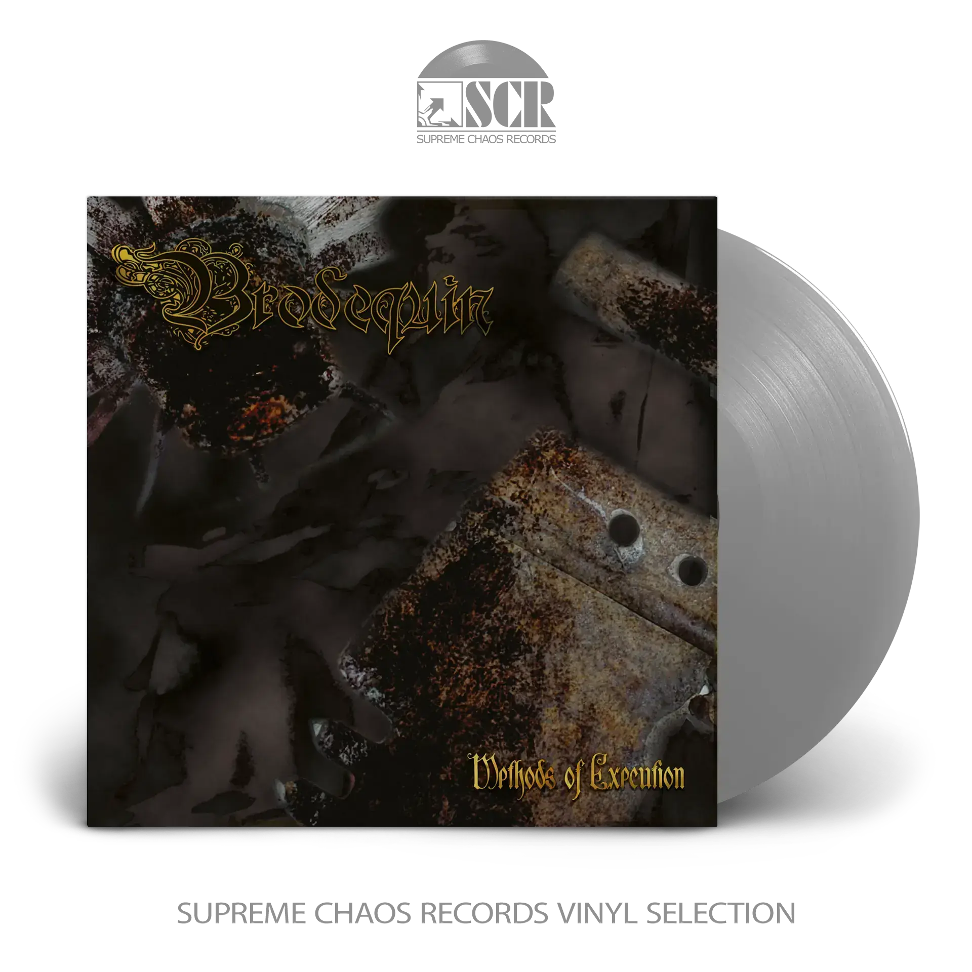 BRODEQUIN · Methods Of Execution | SILVER LP (Brutal Death Metal Vinyl)
