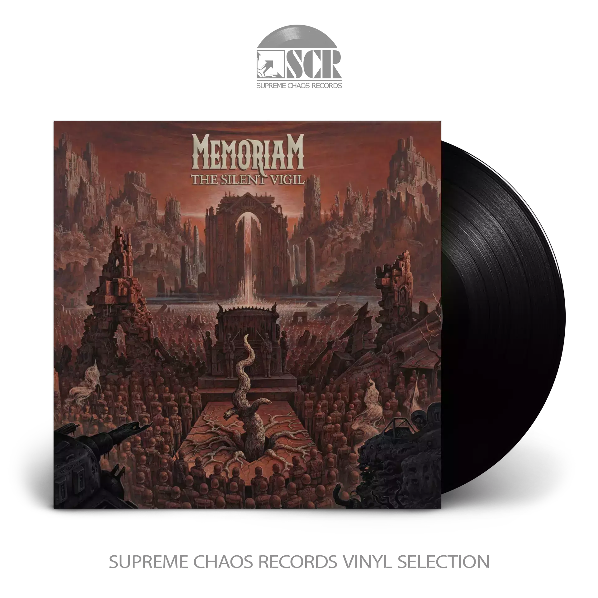 MEMORIAM - The Silent Vigil · BLACK LP
