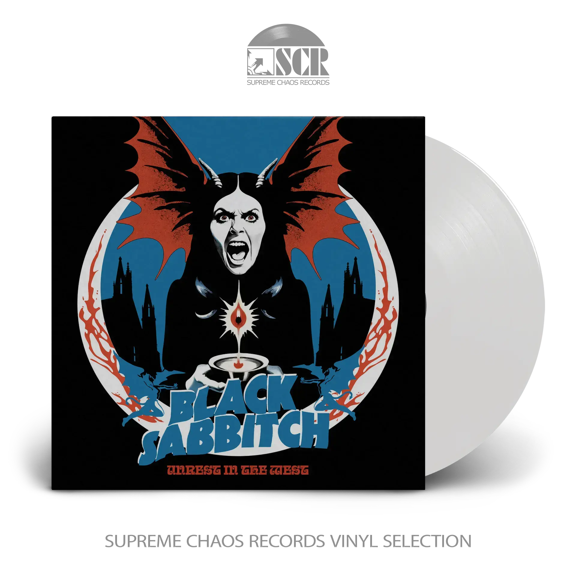 BLACK SABBITCH - Unrest In The West · WHITE LP BLACK SABBITCH - Unrest In The West · WHITE LP (Heavy Rock/Stoner Rock Vinyl)
