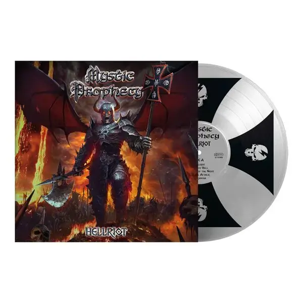 MYSTIC PROPHECY - Hellriot (Black Cross) · PICTURE DISC LP MYSTIC PROPHECY - Hellriot (Black Cross) · PICTURE DISC LP (Power Metal Vinyl)