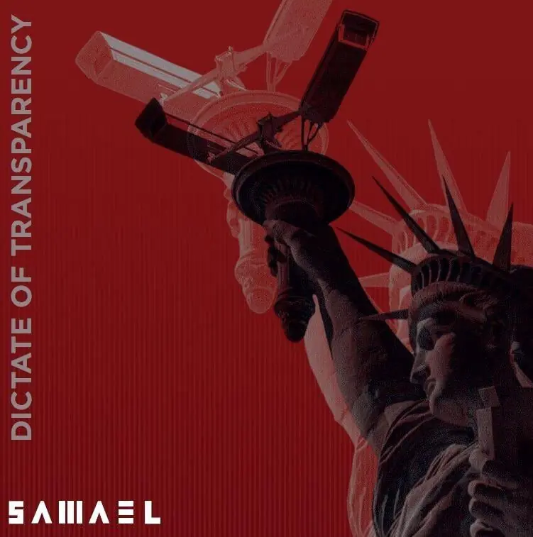 SAMAEL - Dictate of Transparency · RED 7" EP · Picture 1 SAMAEL - Dictate of Transparency · RED 7" EP (Heavy Metal Vinyl) · Picture 1