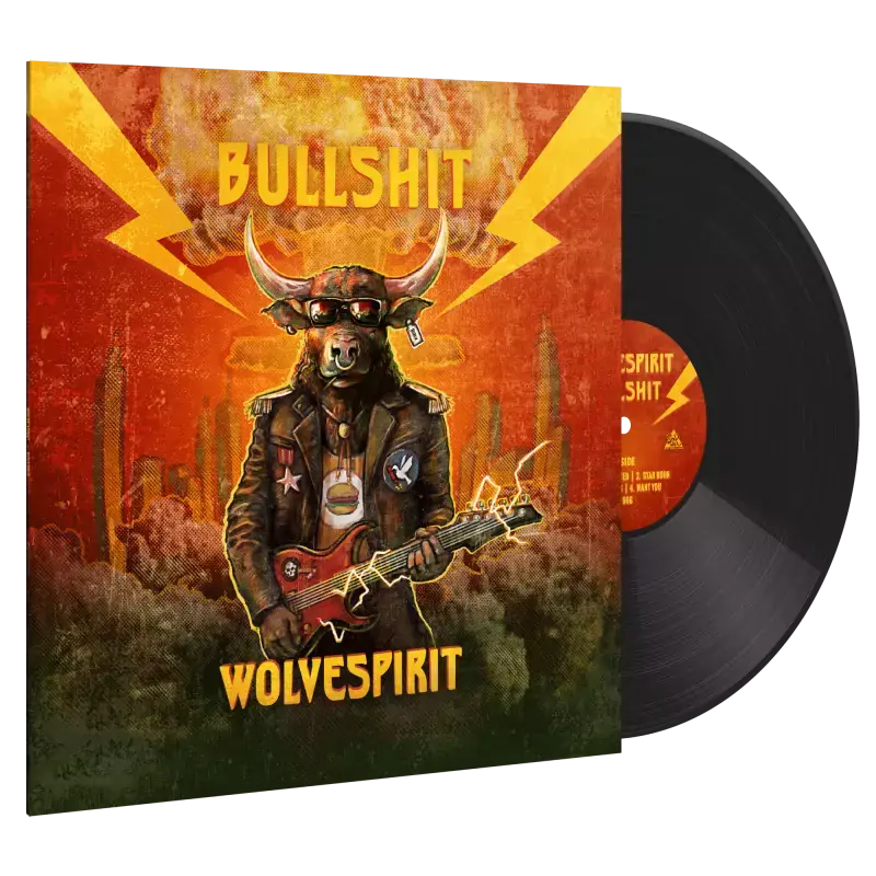 WOLVESPIRIT · Bullshit | BLACK LP WOLVESPIRIT · Bullshit | BLACK LP (Hard Rock Vinyl)