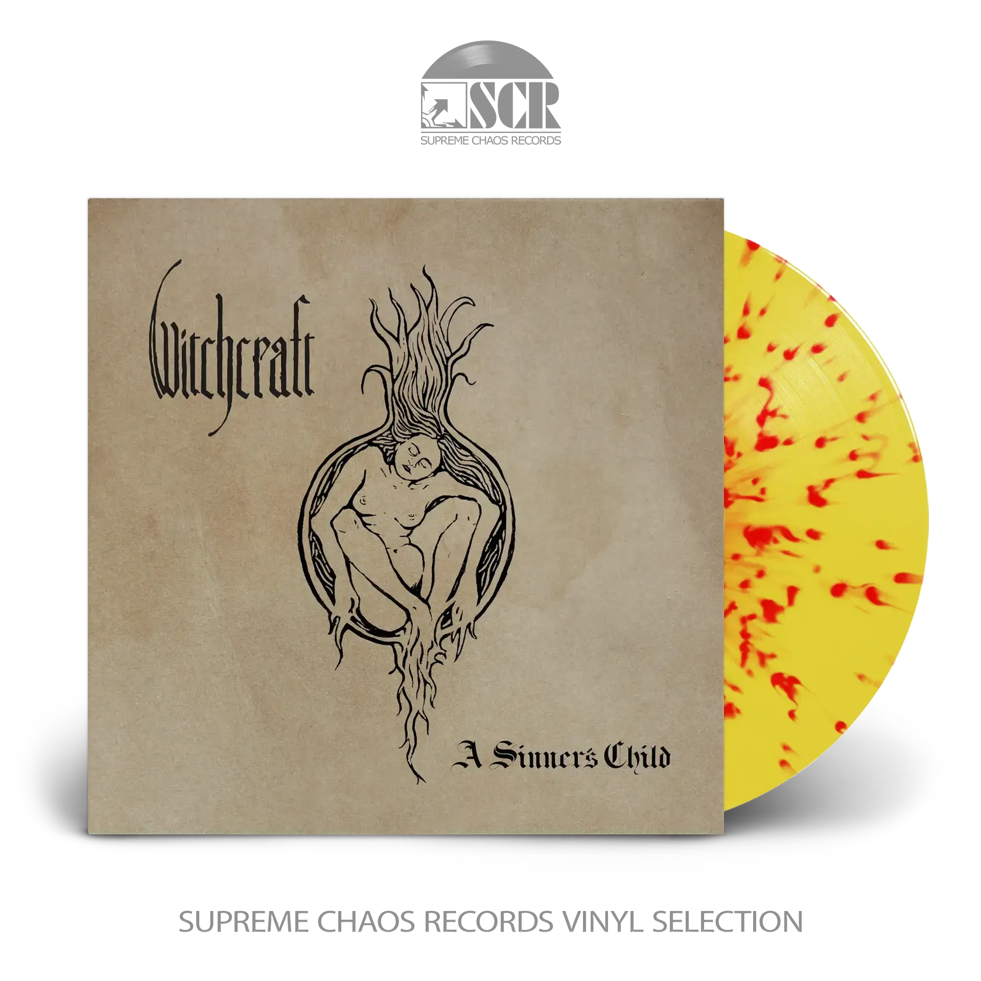 WITCHCRAFT · A Sinner's Child | SPLATTER LP WITCHCRAFT · A Sinner's Child | SPLATTER LP (Heavy Metal/Hard Rock Vinyl)