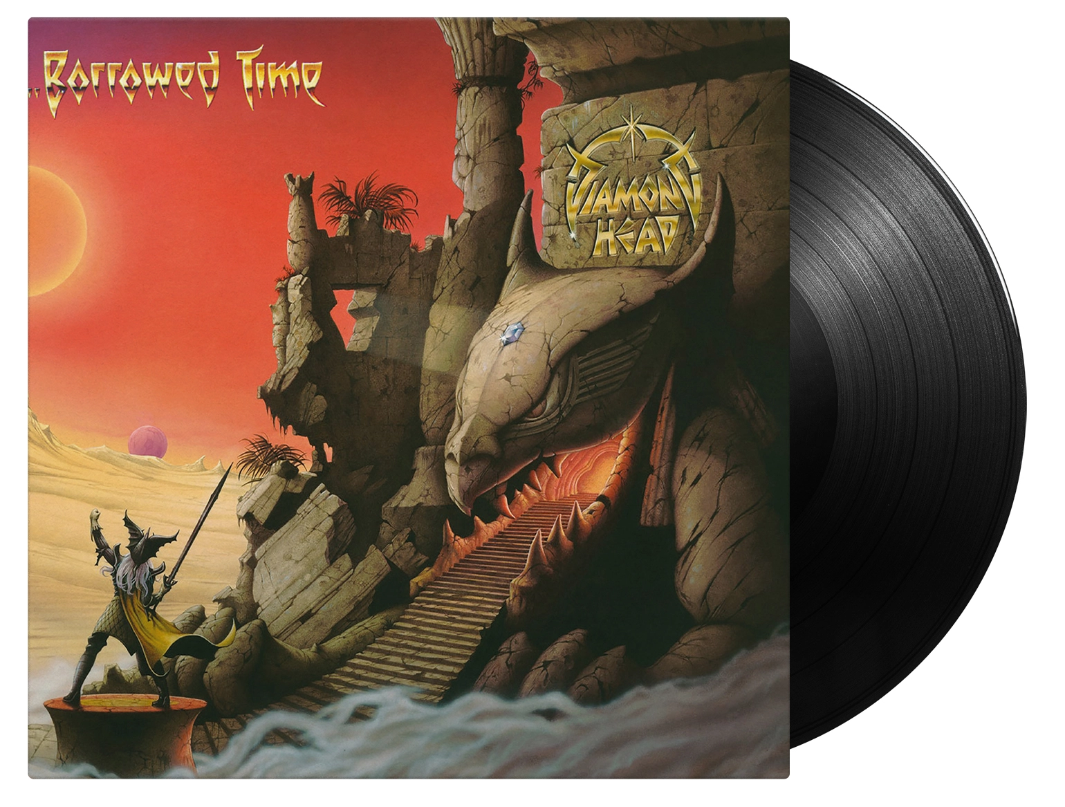 DIAMOND HEAD - Borrowed Time [BLACK LP]